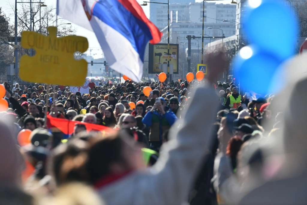 Srbija: Danas veliki studentski prosvjed u Nišu - dočekani ovacijama